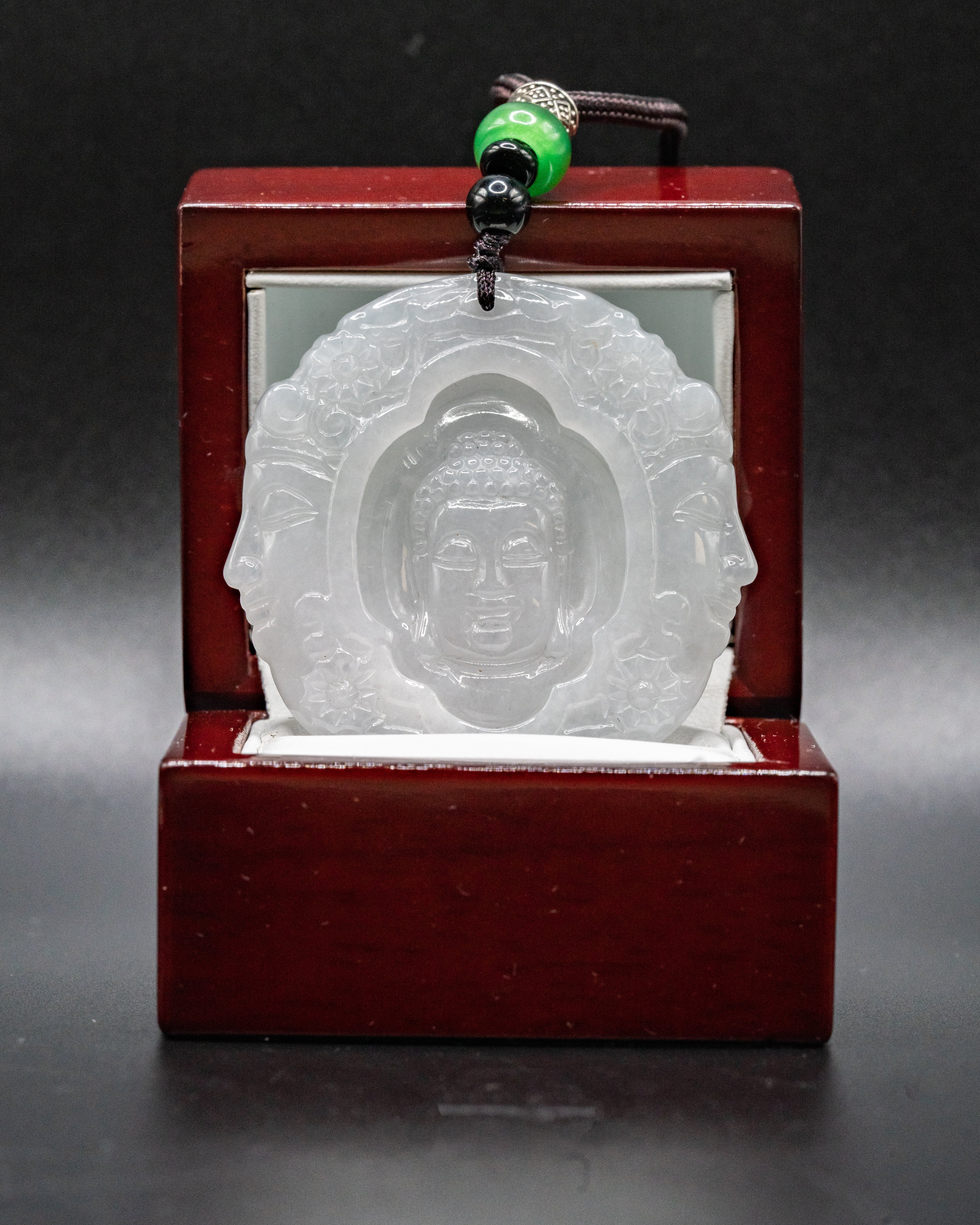 ONE OF ONE WHITE BUDDHA