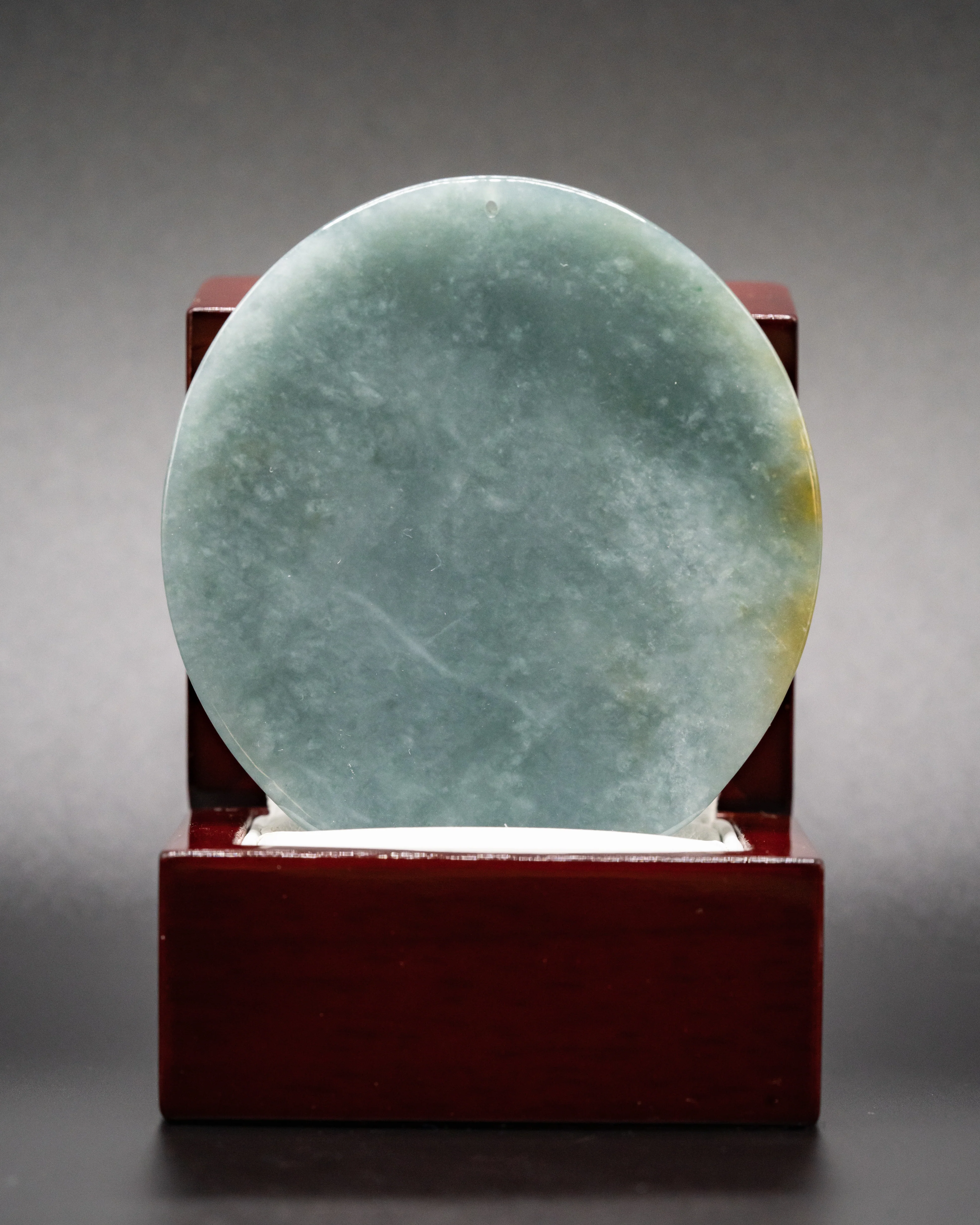 z. ONE OF ONE TWO TONE BLUE/YELLOW MEDITATING BUDDHA - Image 2
