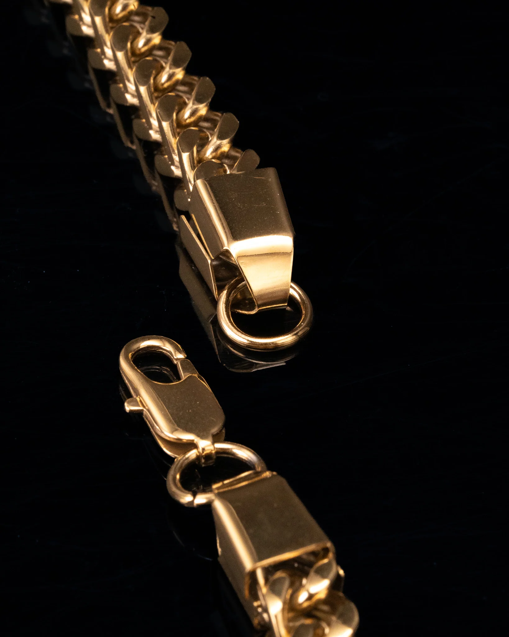 8mm Gold Franco Chain - Image 3