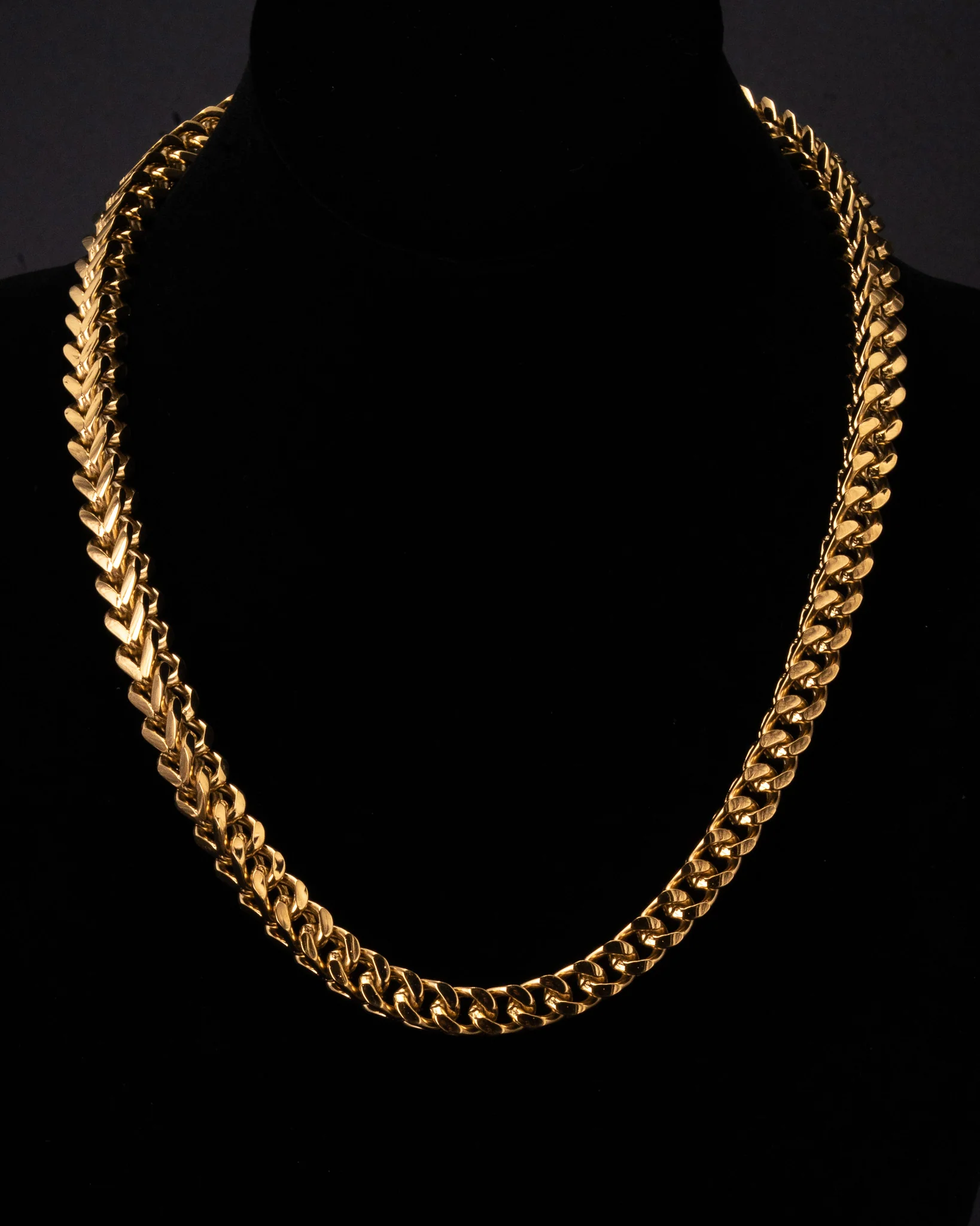 8mm Gold Franco Chain - Image 4