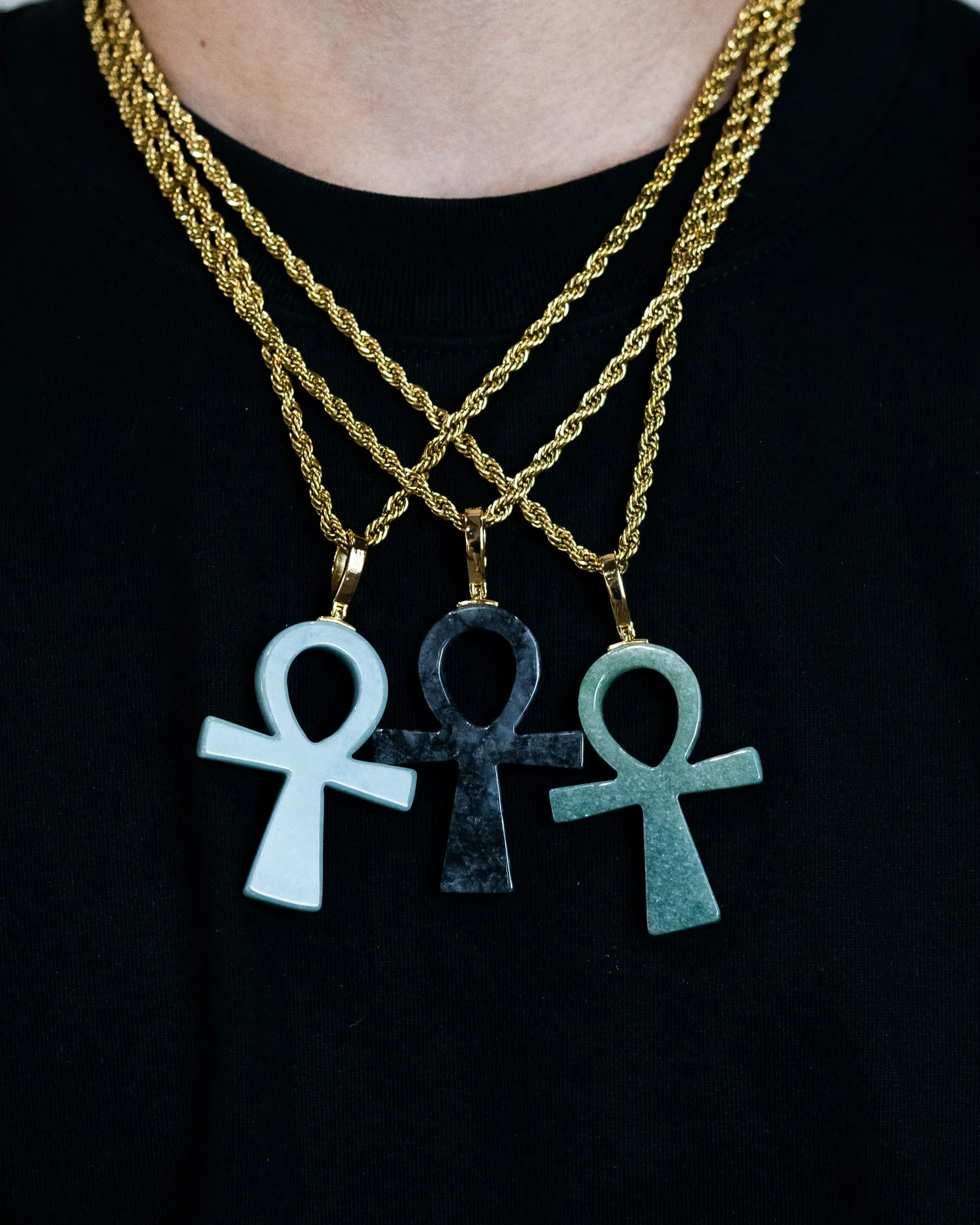 Ankh Jade Pendant - Image 7