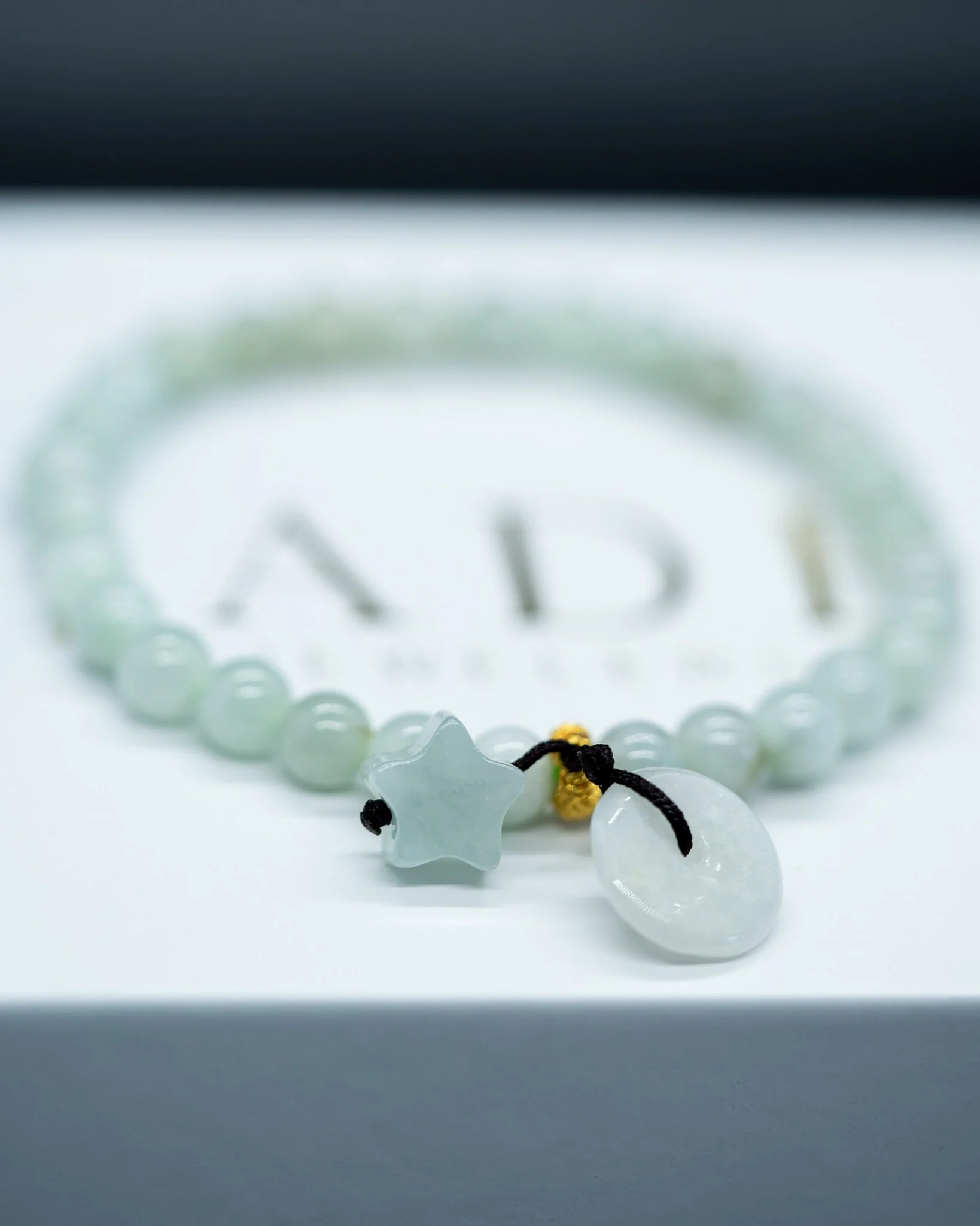 Beaded Star Jade Bracelet - Image 3