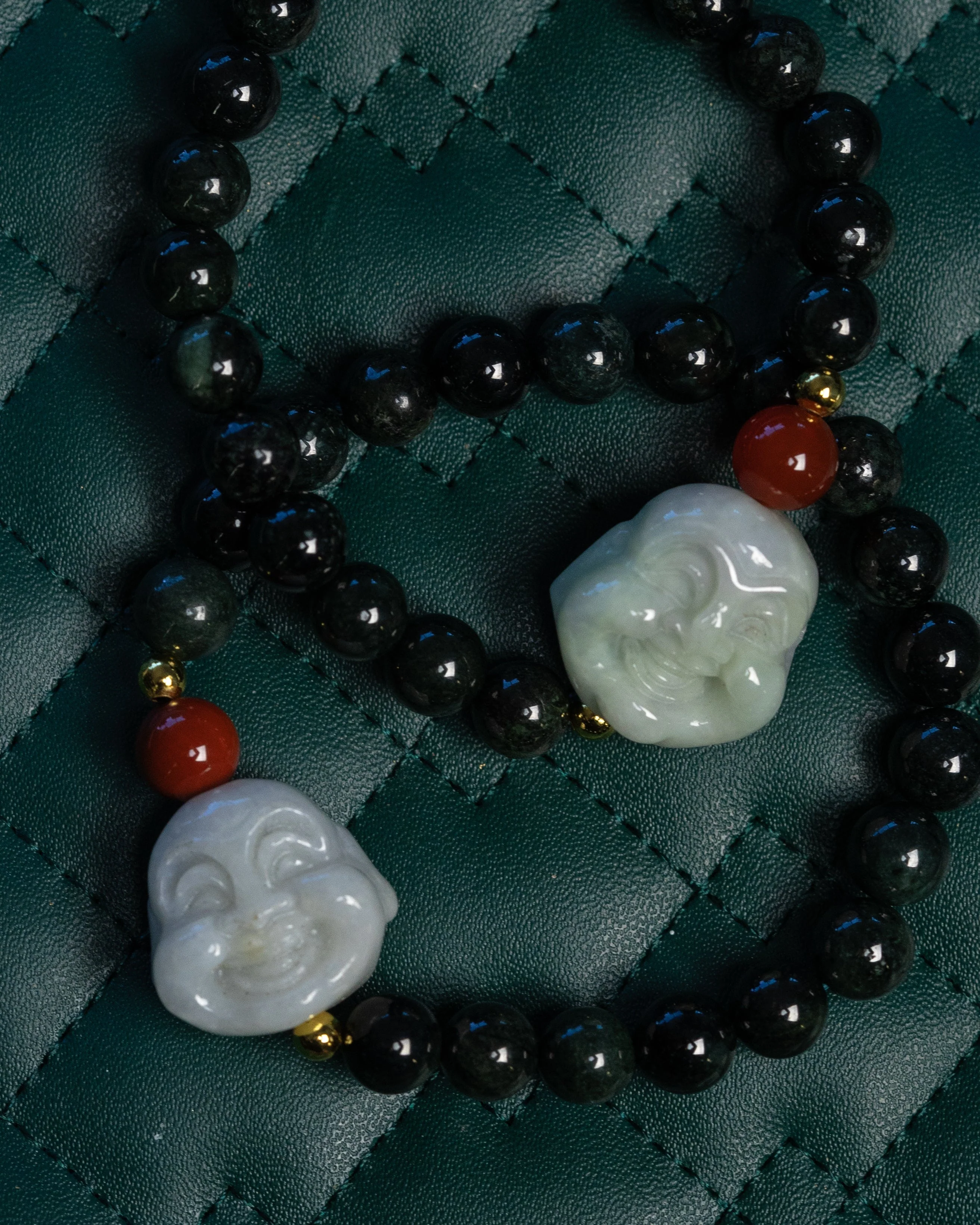 Buddha Head Jade Bracelet - Image 3