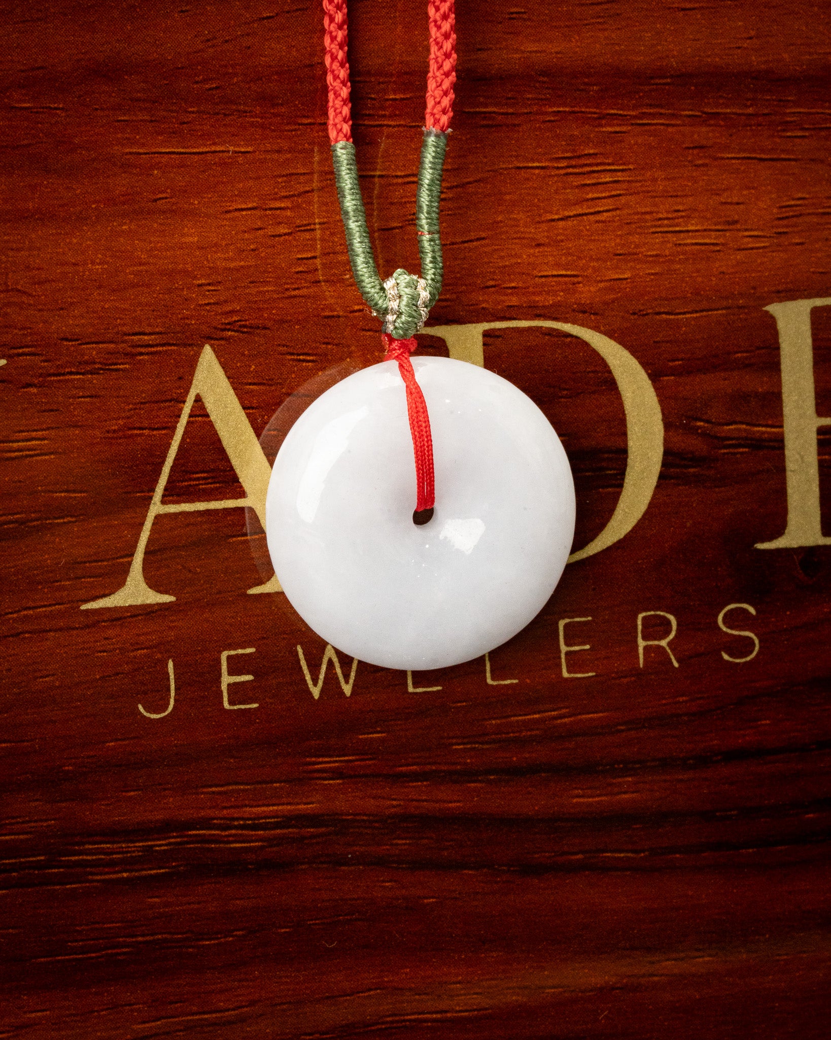 Disk Jade Pendant