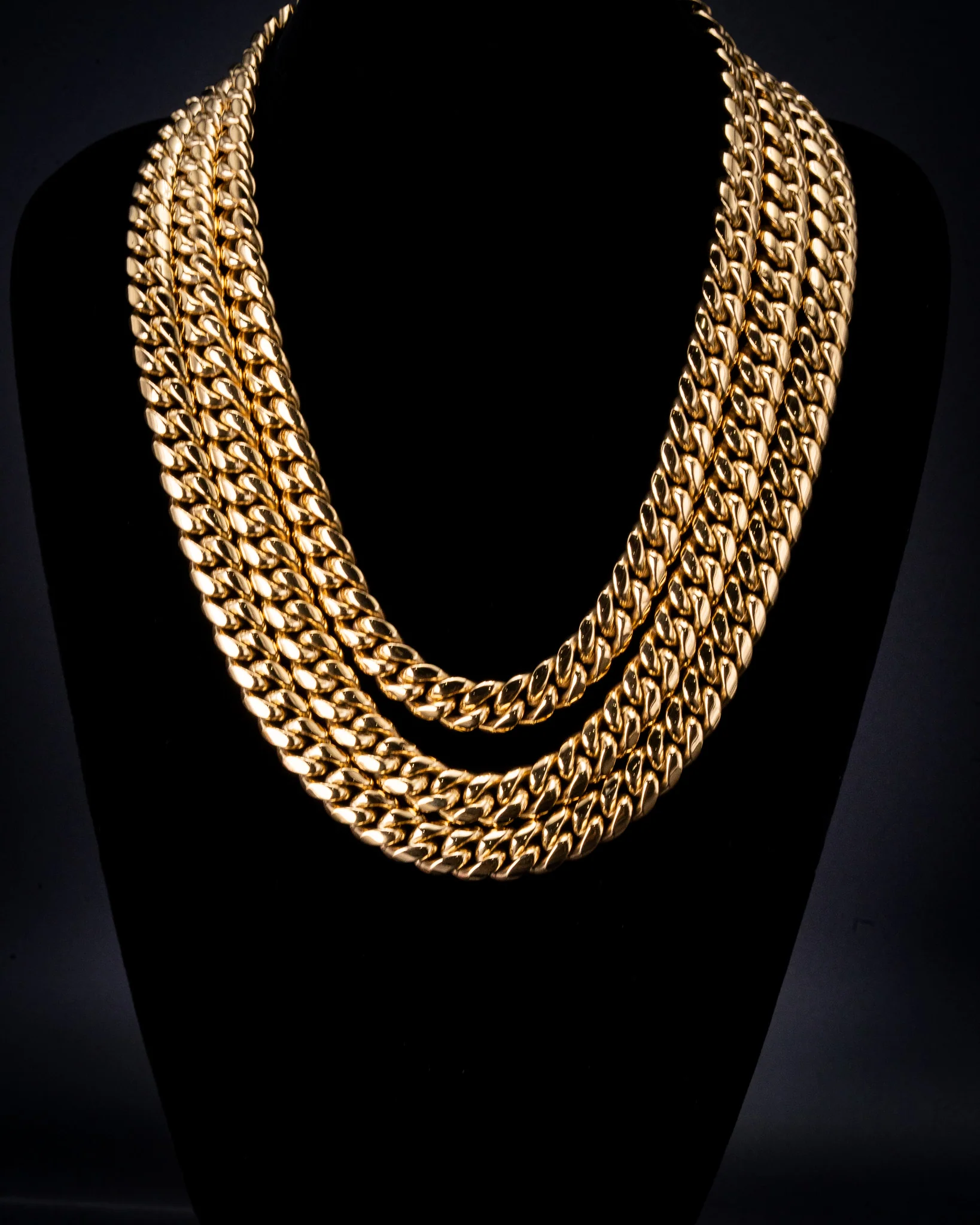 12mm Gold Cuban Chain - Image 4