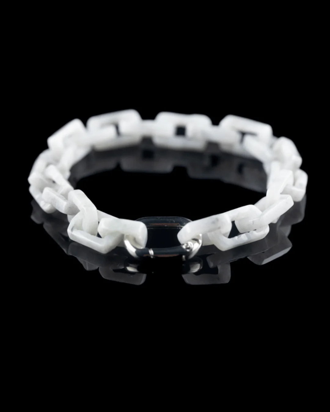 Hermes Link Jade Bracelet - Image 3