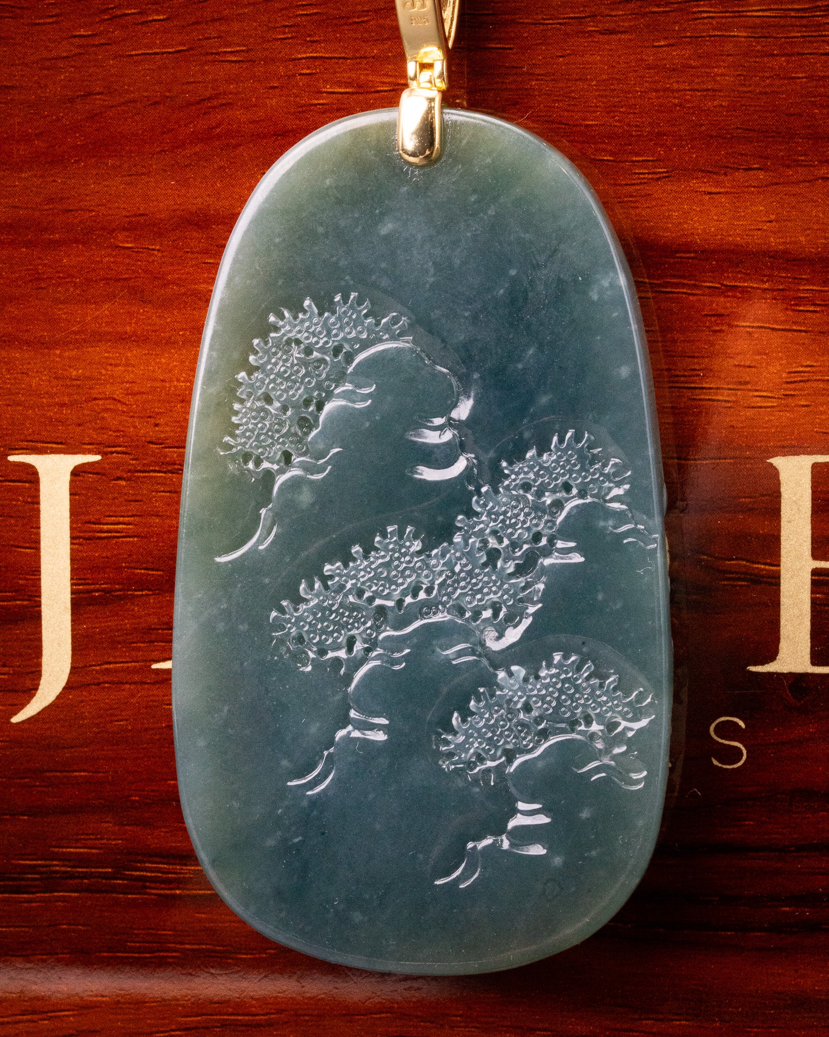 Jade Emperor Heavenly Temple Jade Pendant - Image 2