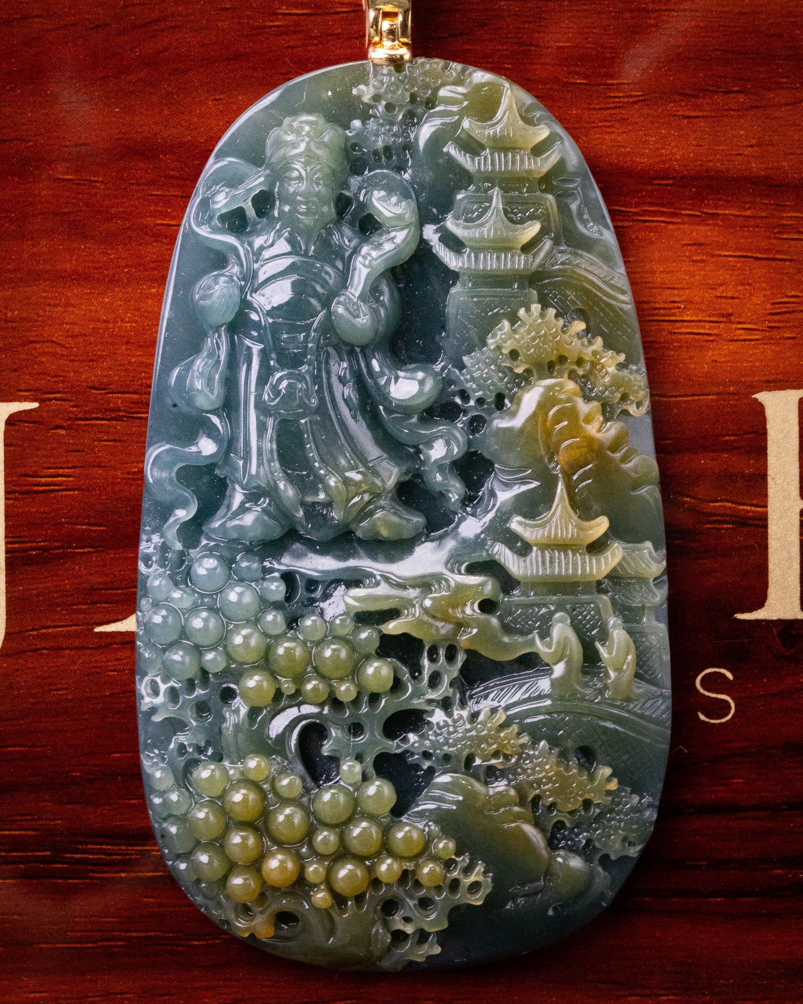 Jade Emperor Heavenly Temple Jade Pendant - Image 4