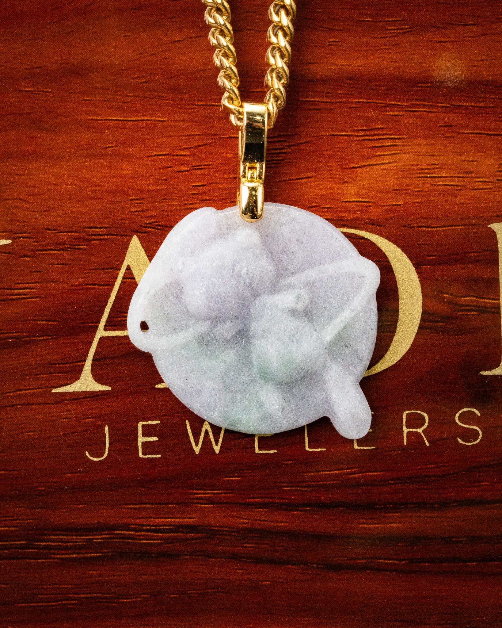 Mystical Creature Jade Pendant - Image 2