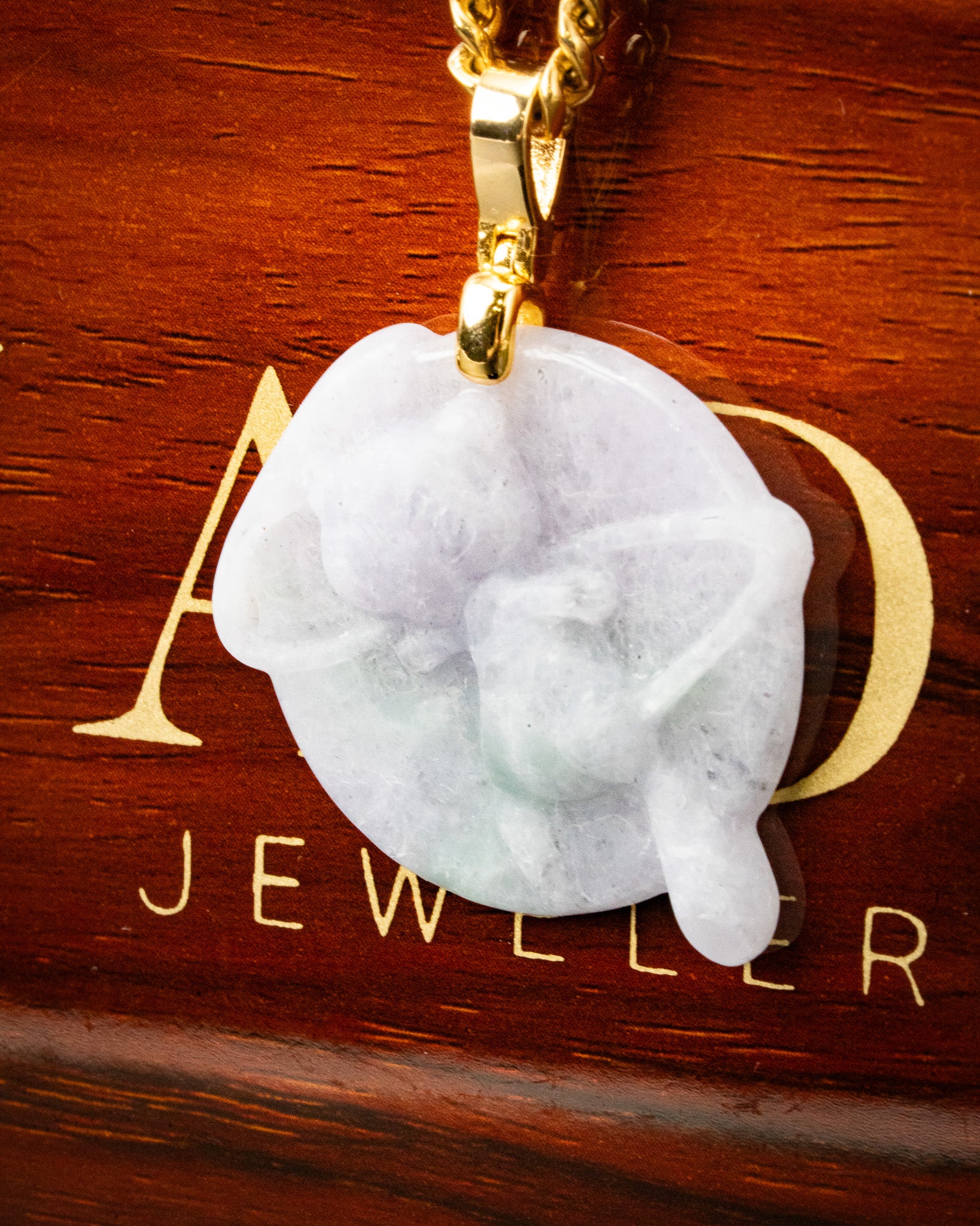 Mystical Creature Jade Pendant - Image 4