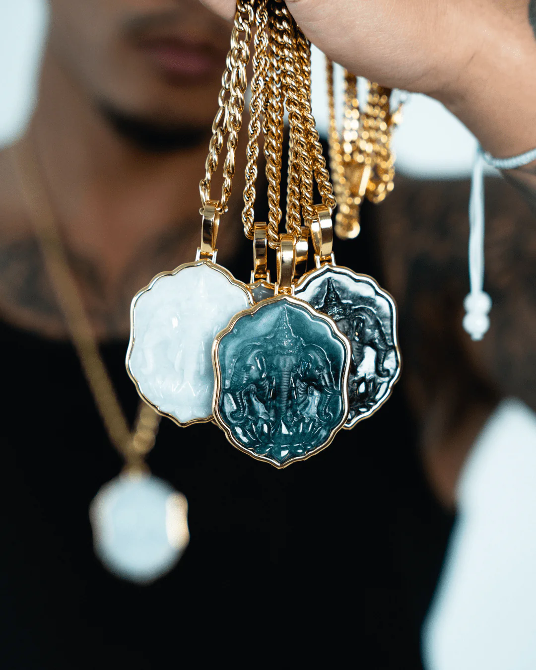 Wrapped Erawan Laos Pendant - Image 7